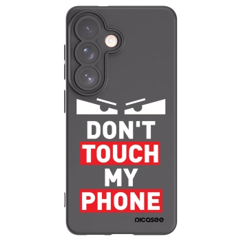 Picasee silikonowe czarne etui na Samsung Galaxy S26 - Shadow Eye - Transparent