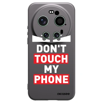 Picasee silikonowe czarne etui na Xiaomi 17 Ultra - Shadow Eye - Transparent