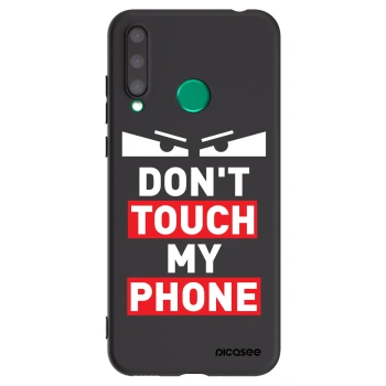 Picasee silikonowe czarne etui na Honor 20 Lite - Shadow Eye - Transparent