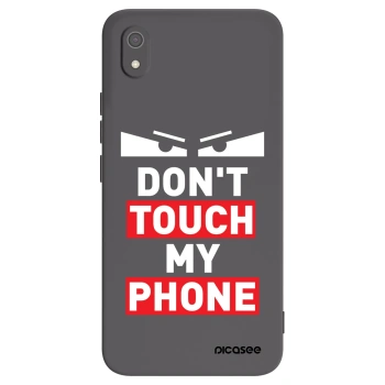 Picasee silikonowe czarne etui na Xiaomi Redmi 7A - Shadow Eye - Transparent
