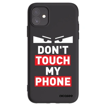 Picasee silikonowe czarne etui na Apple iPhone 11 - Shadow Eye - Transparent