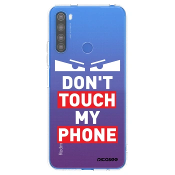 Picasee silikonowe przeźroczyste etui na Xiaomi Redmi Note 8T - Shadow Eye - Transparent