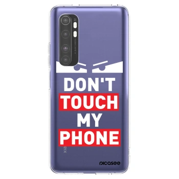Picasee silikonowe przeźroczyste etui na Xiaomi Mi Note 10 Lite - Shadow Eye - Transparent