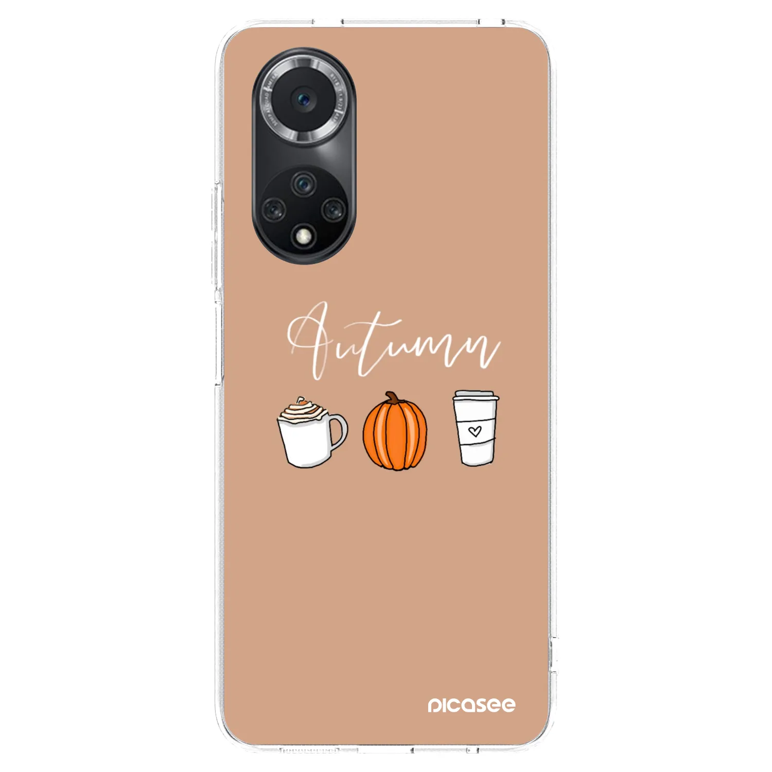 Picasee silikonowe przeźroczyste etui na Huawei Nova 9 SE - Autumn