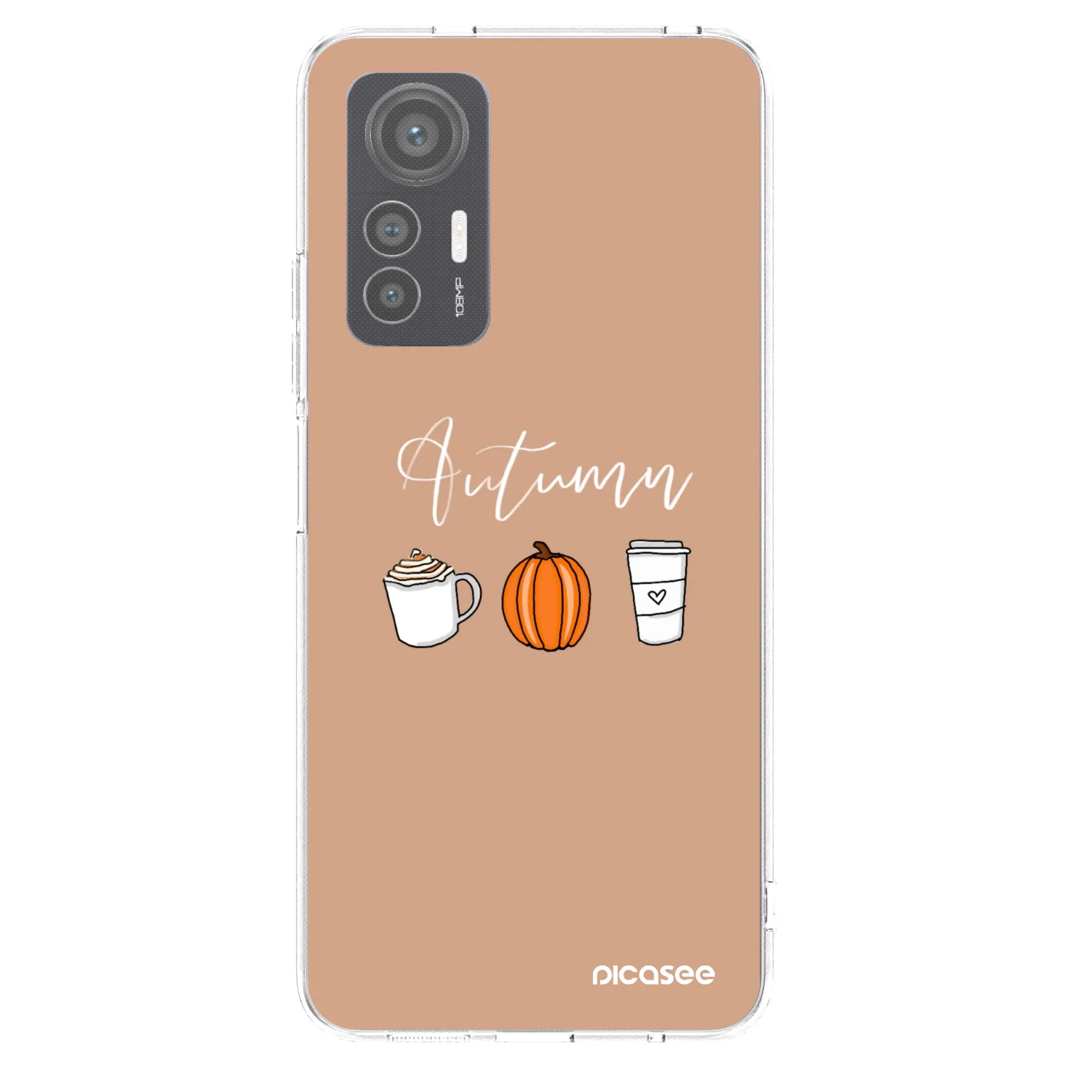 Picasee silikonowe przeźroczyste etui na Xiaomi 12 Lite - Autumn