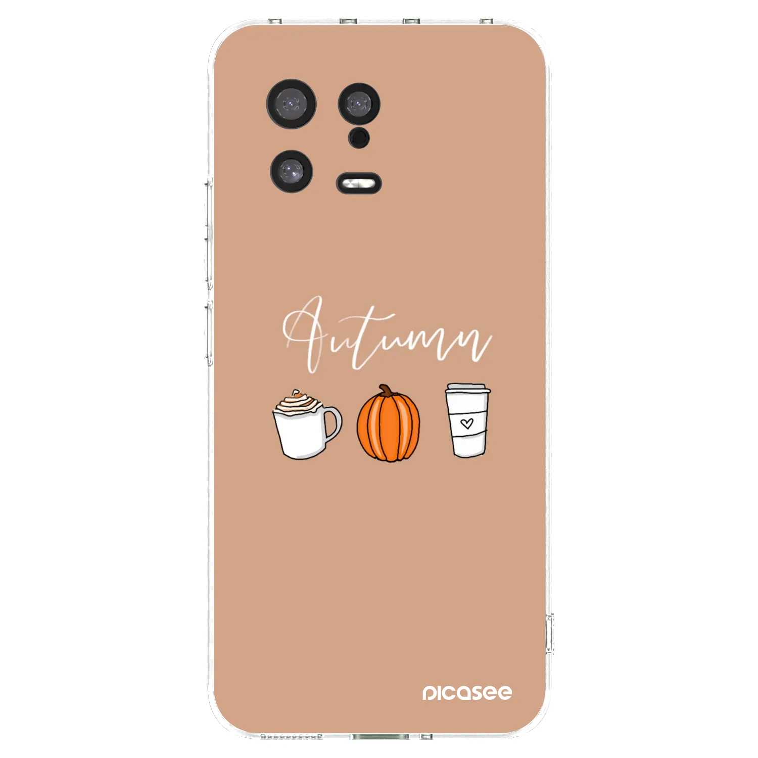 Picasee silikonowe przeźroczyste etui na Xiaomi 13 - Autumn
