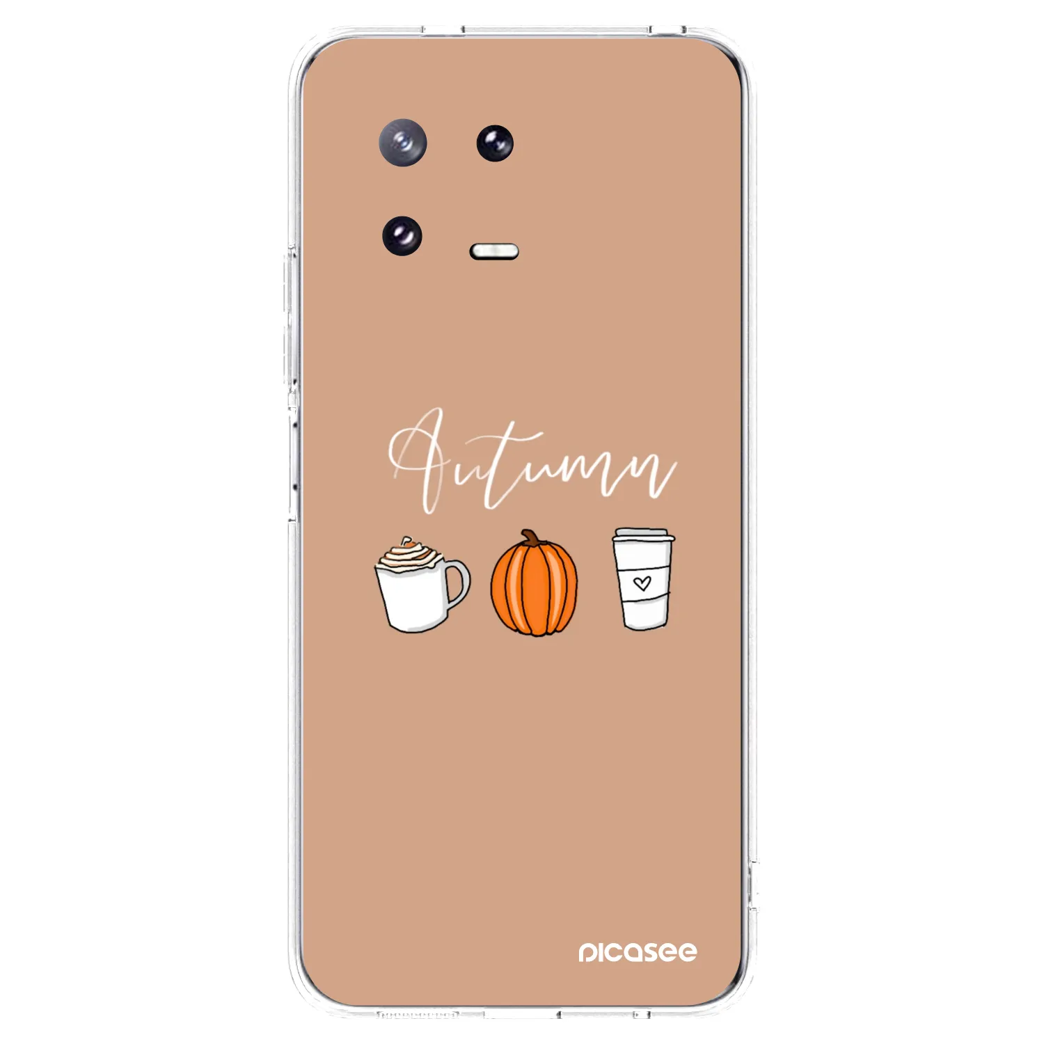 Picasee silikonowe przeźroczyste etui na Xiaomi 13 Pro - Autumn