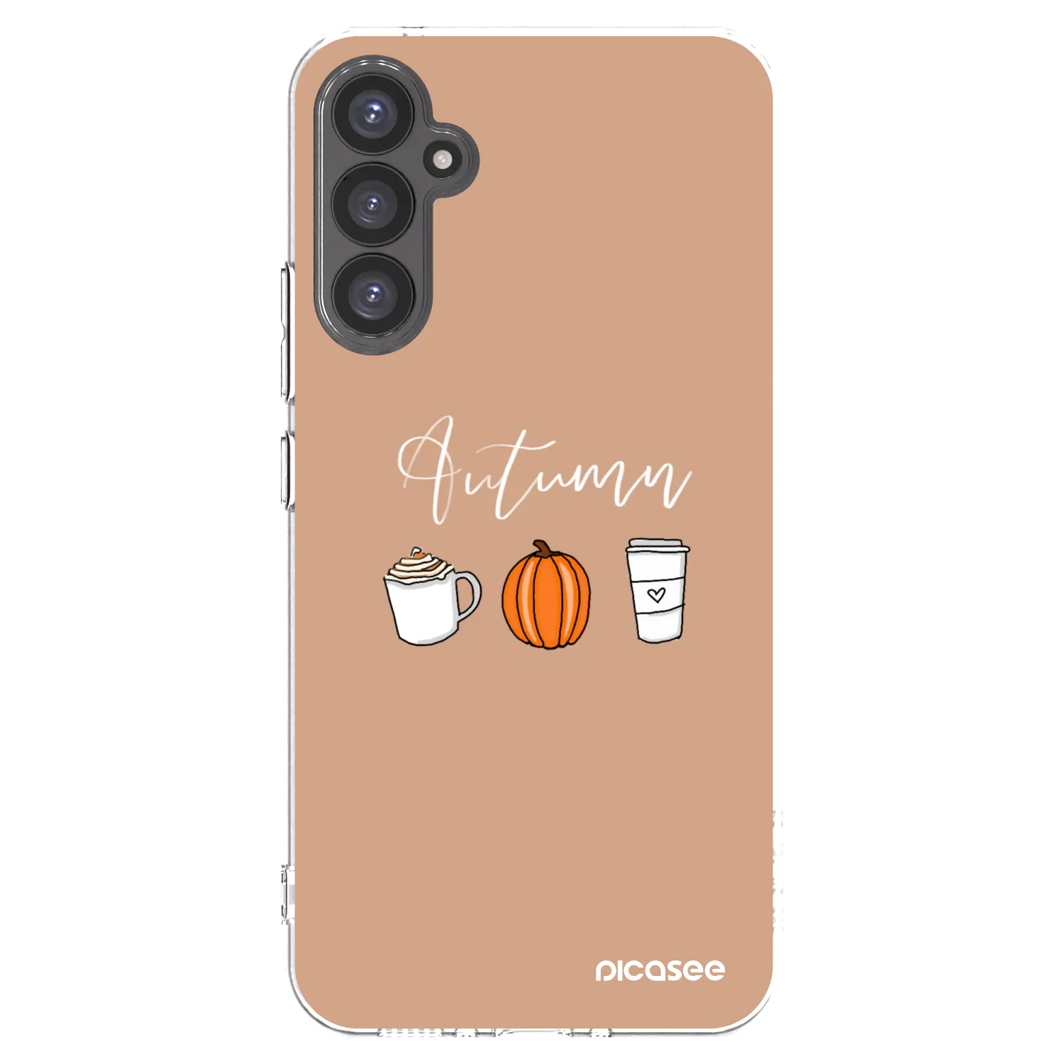 Picasee silikonowe przeźroczyste etui na Samsung Galaxy A34 5G A346B - Autumn