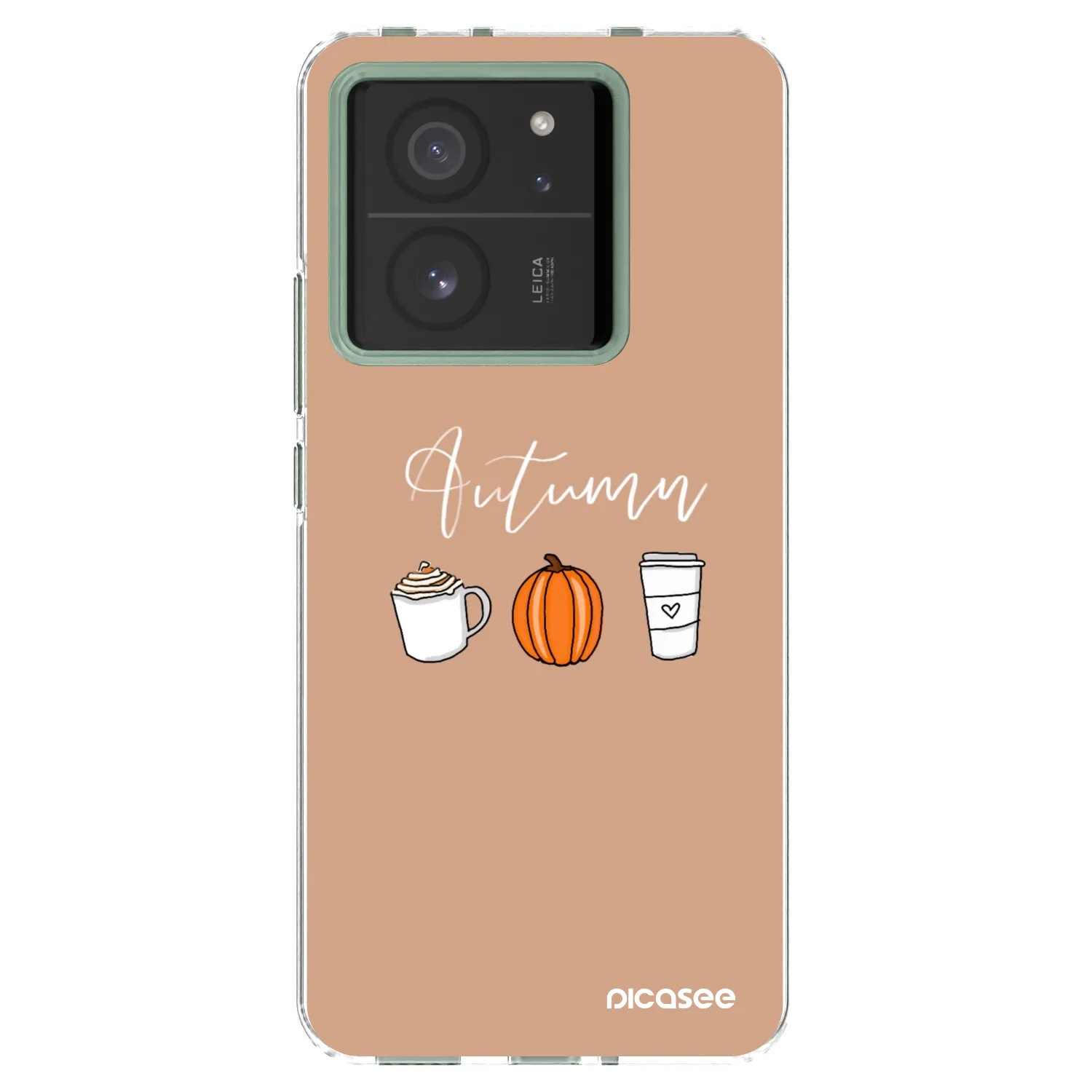 Picasee silikonowe przeźroczyste etui na Xiaomi 13T Pro - Autumn