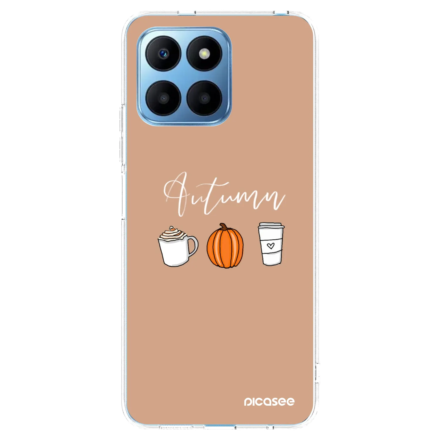 Picasee silikonowe przeźroczyste etui na Honor 70 Lite - Autumn