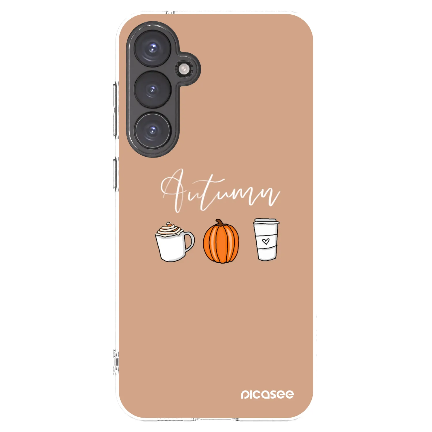 Picasee silikonowe przeźroczyste etui na Samsung Galaxy S23 FE S711B - Autumn