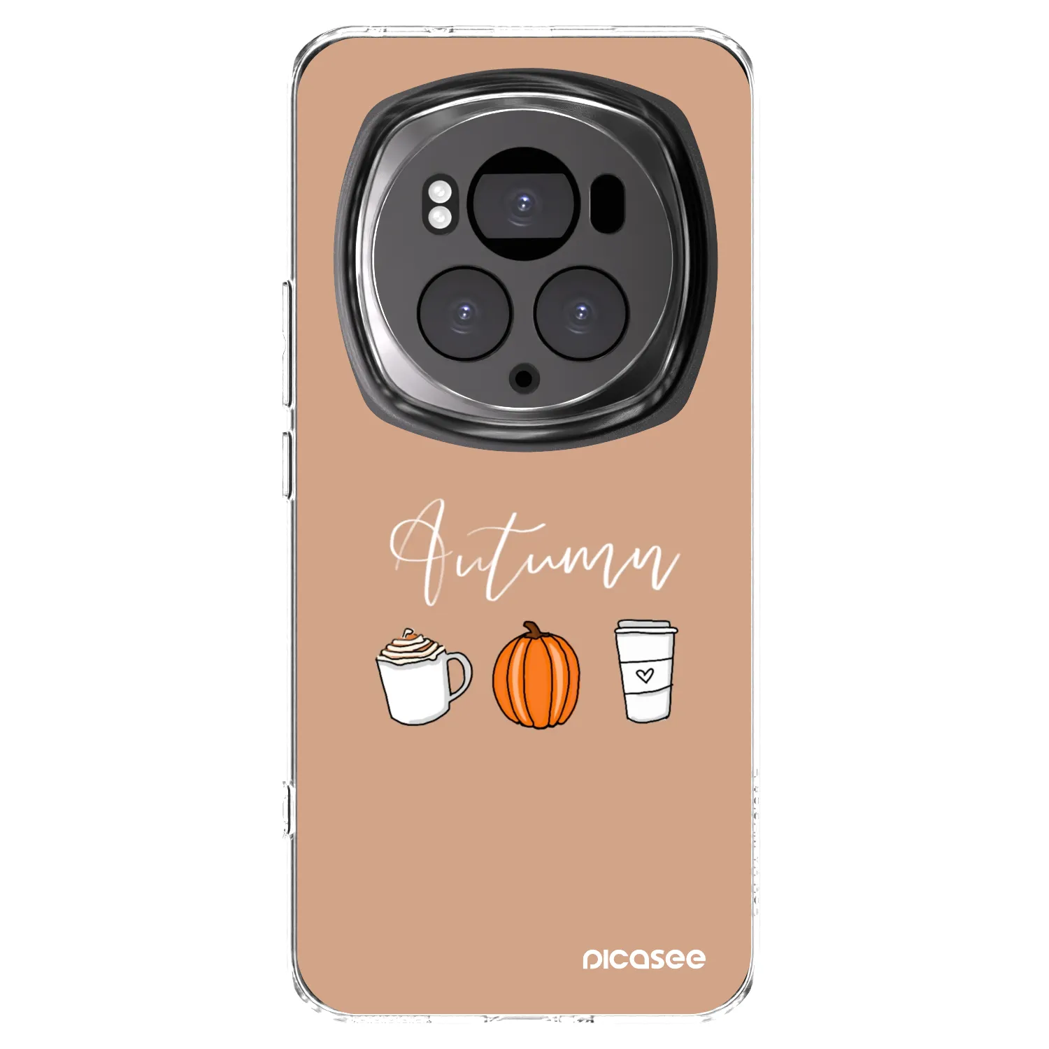 Picasee silikonowe przeźroczyste etui na Honor Magic6 Pro - Autumn