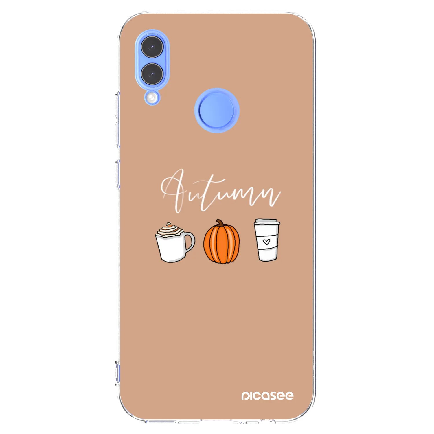 Picasee silikonowe przeźroczyste etui na Huawei P Smart 2019 - Autumn