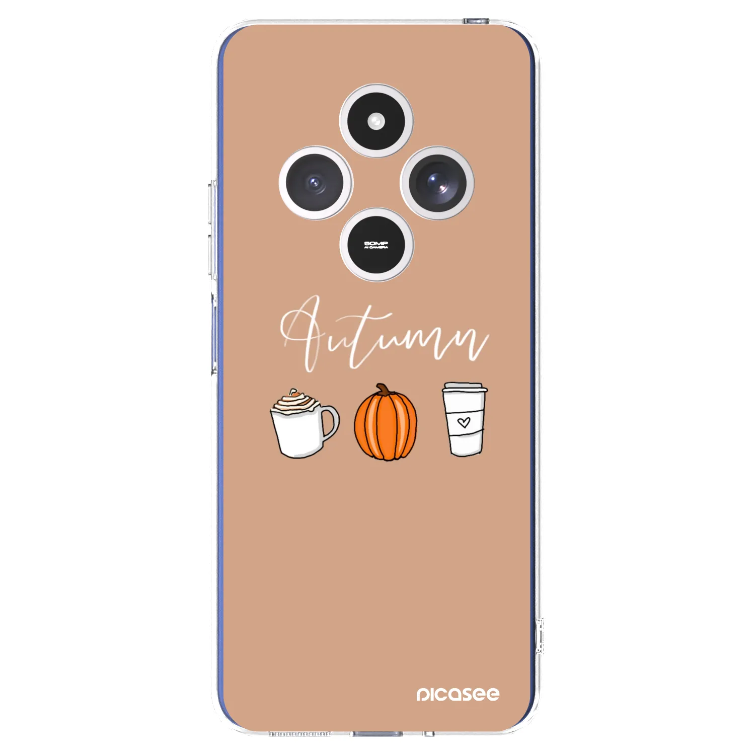 Picasee silikonowe przeźroczyste etui na Xiaomi Redmi 14C - Autumn