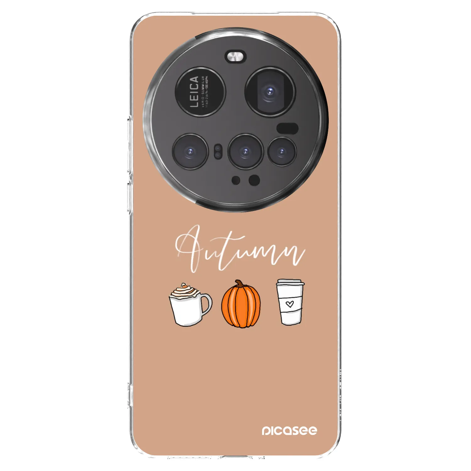 Picasee silikonowe przeźroczyste etui na Xiaomi 15 Ultra - Autumn