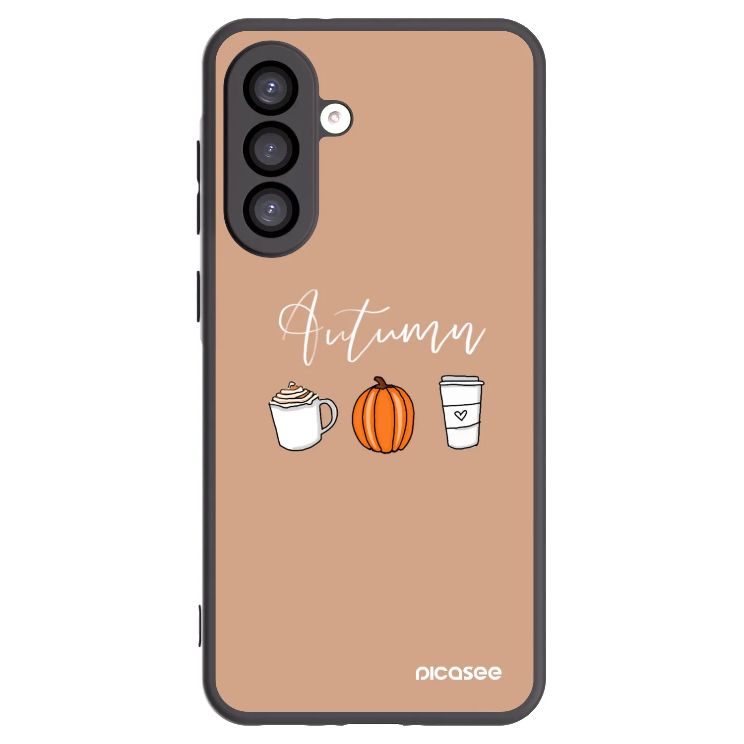 Picasee silikonowe czarne etui na Samsung Galaxy A26 5G A266B - Autumn