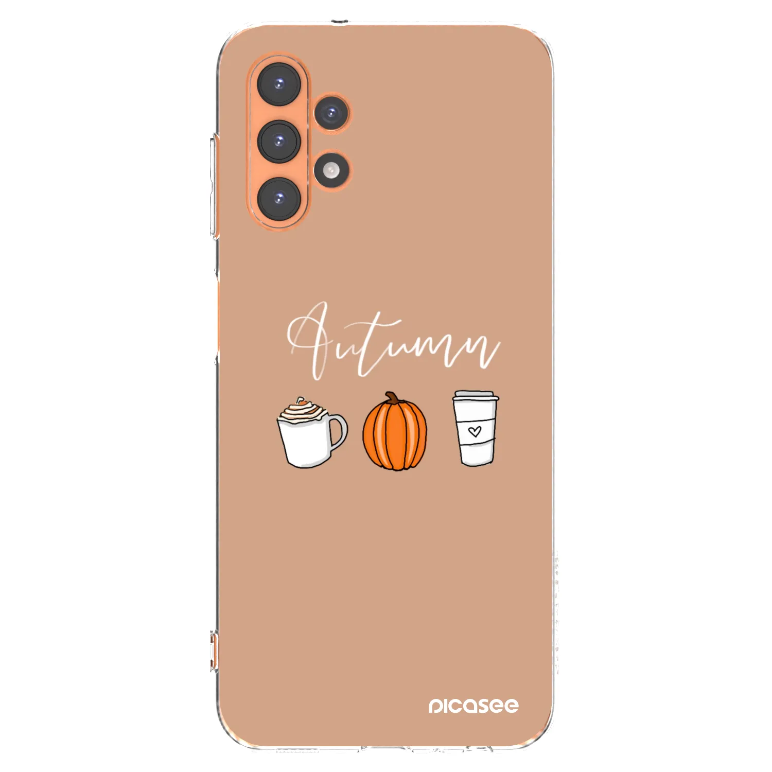Picasee silikonowe przeźroczyste etui na Samsung Galaxy A13 5G - Autumn