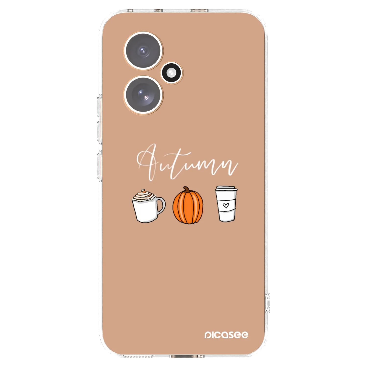Picasee silikonowe przeźroczyste etui na Honor 400 5G - Autumn