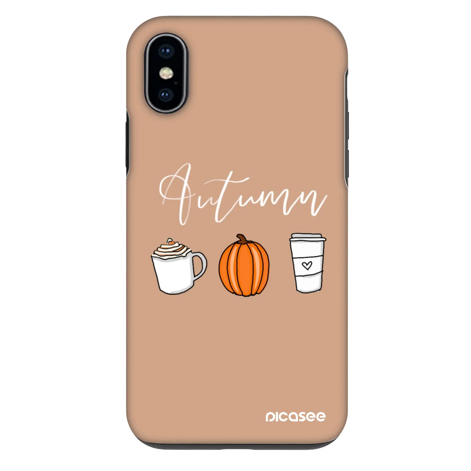 Picasee Fashion Case na Apple iPhone X/XS - Autumn