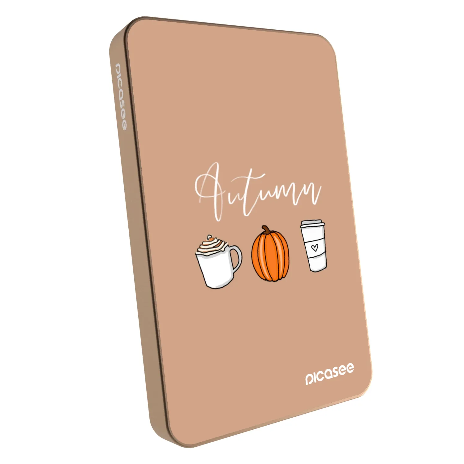 Picasee Powerbank z MagSafe 5 000 mAh Złoty - Autumn