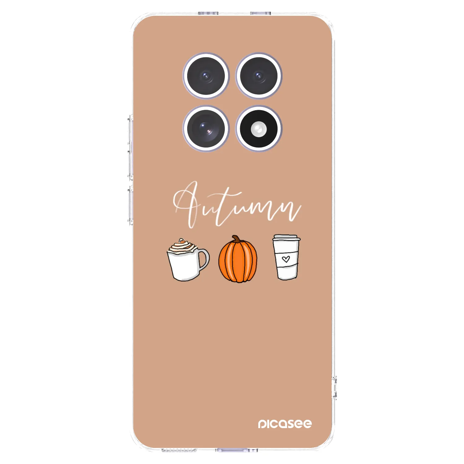 Picasee silikonowe przeźroczyste etui na Xiaomi Redmi Note 15 4G - Autumn