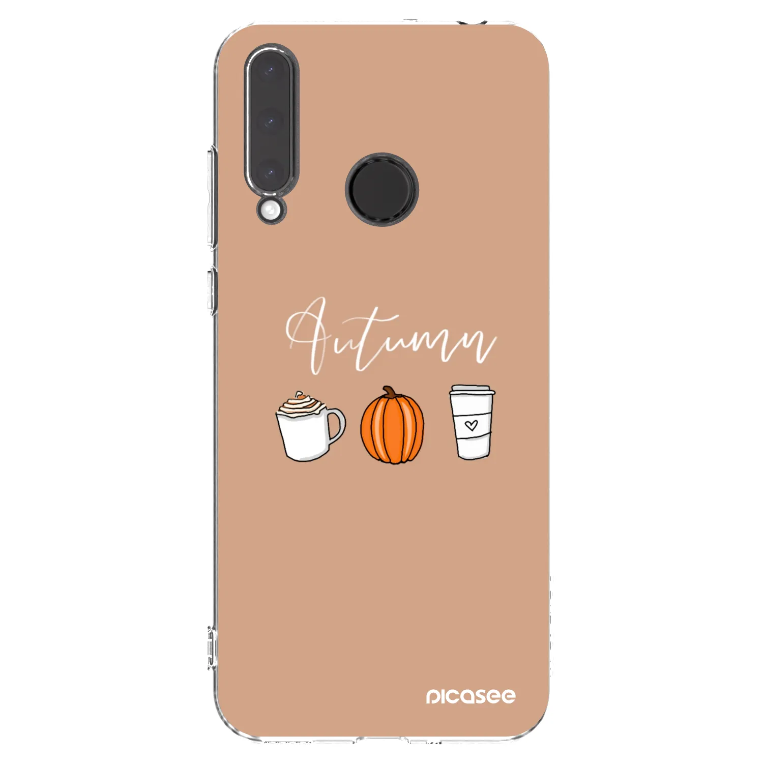 Picasee silikonowe przeźroczyste etui na Honor 20 Lite - Autumn