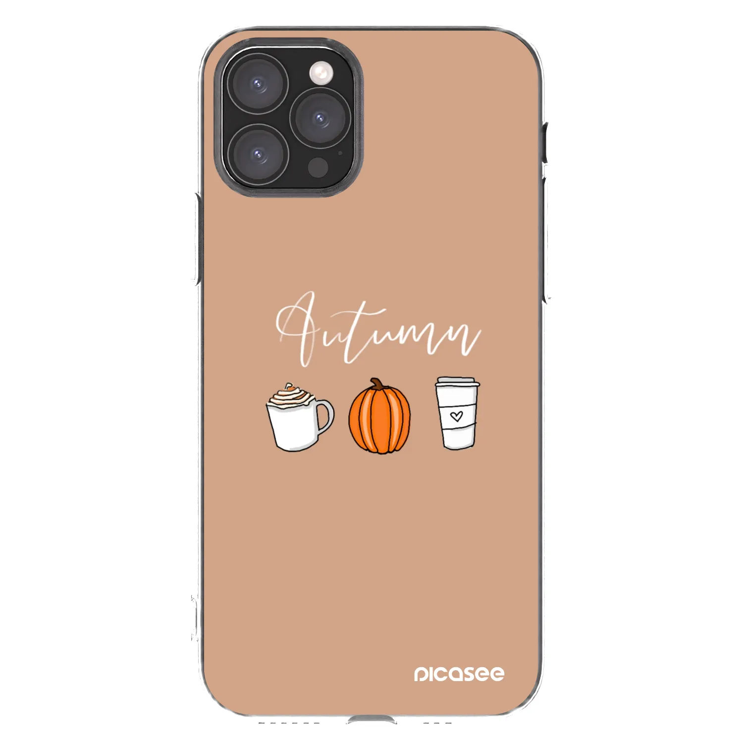 Picasee silikonowe przeźroczyste etui na Apple iPhone 11 Pro - Autumn