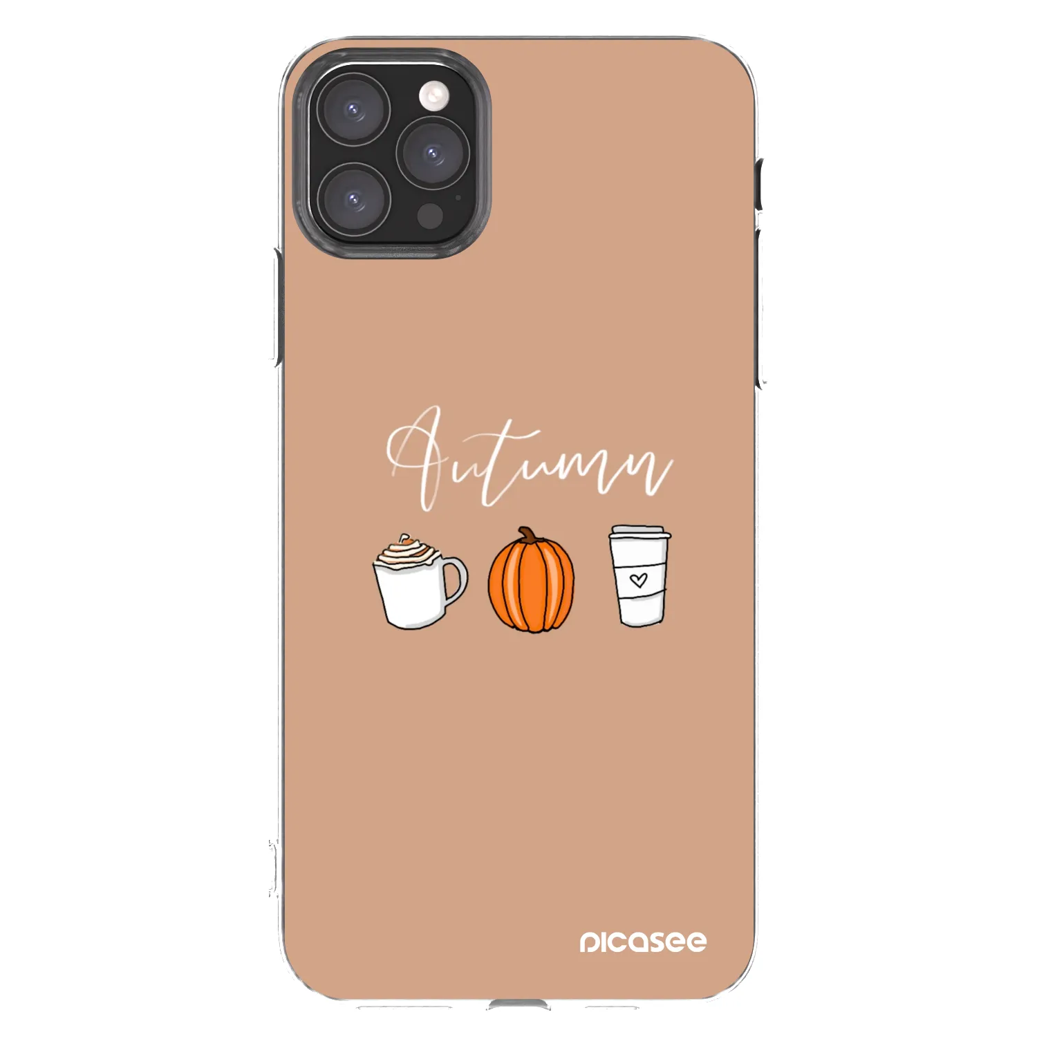 Picasee silikonowe przeźroczyste etui na Apple iPhone 11 Pro Max - Autumn