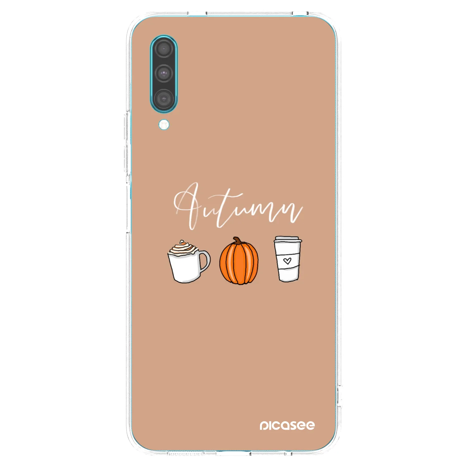 Picasee silikonowe przeźroczyste etui na Samsung Galaxy A30s A307F - Autumn