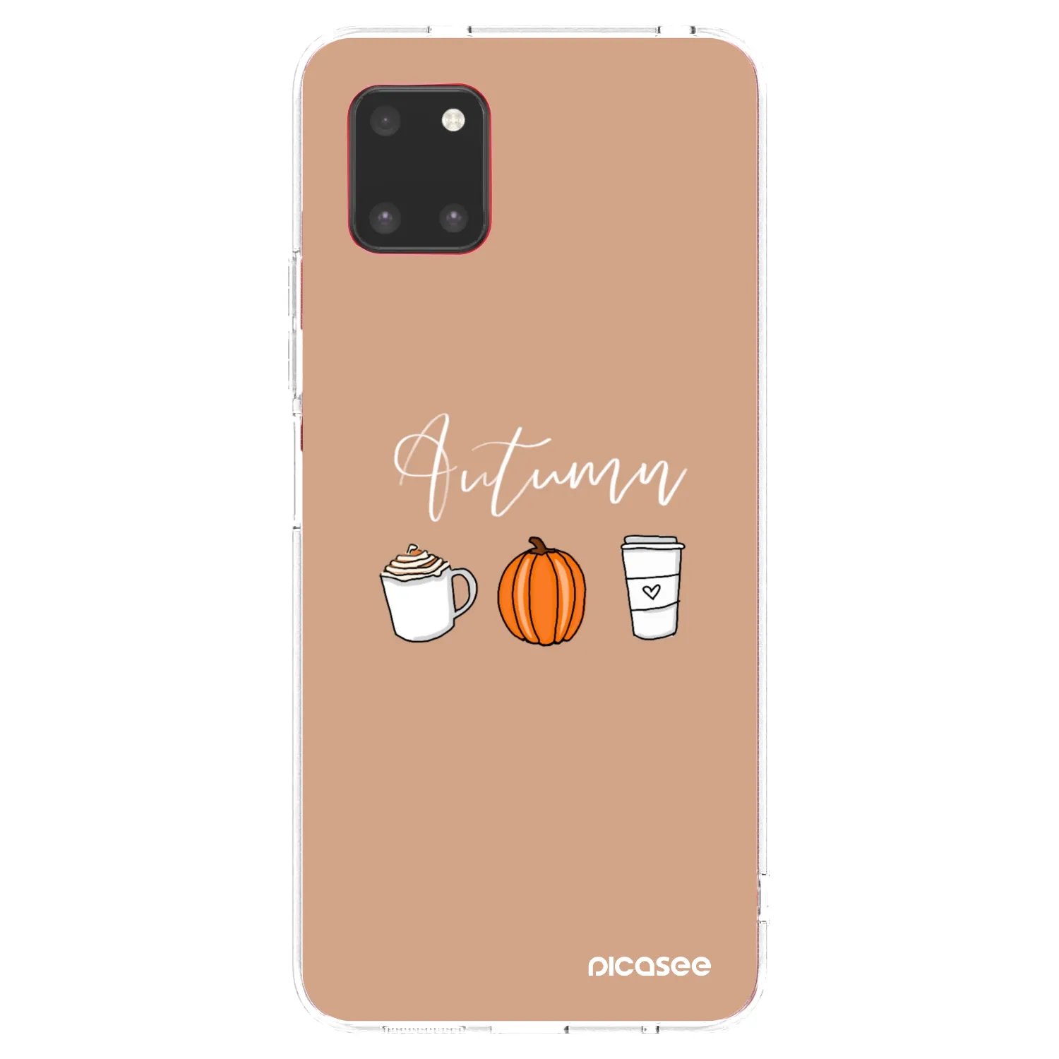 Picasee silikonowe przeźroczyste etui na Samsung Galaxy Note 10 Lite N770F - Autumn