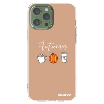 Picasee silikonowe przeźroczyste etui na Apple iPhone 13 Pro Max - Autumn