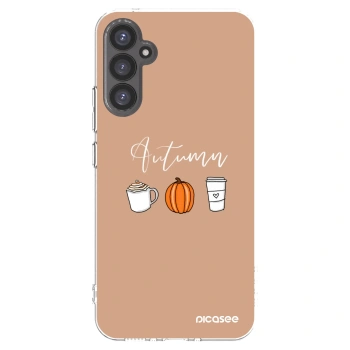 Picasee silikonowe przeźroczyste etui na Samsung Galaxy A34 5G A346B - Autumn