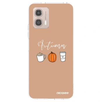 Picasee silikonowe przeźroczyste etui na Motorola Moto G53 5G - Autumn