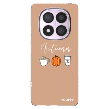 Picasee silikonowe przeźroczyste etui na Xiaomi Redmi Note 14 Pro 5G - Autumn