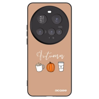 Picasee silikonowe czarne etui na Xiaomi 15 Ultra - Autumn