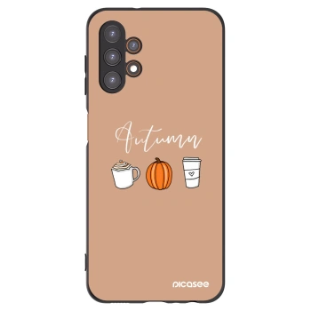Picasee silikonowe czarne etui na Samsung Galaxy A13 5G - Autumn