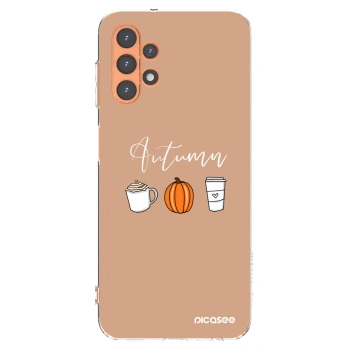 Picasee silikonowe przeźroczyste etui na Samsung Galaxy A13 5G - Autumn