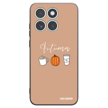Picasee silikonowe czarne etui na Motorola Edge 70 Fusion - Autumn