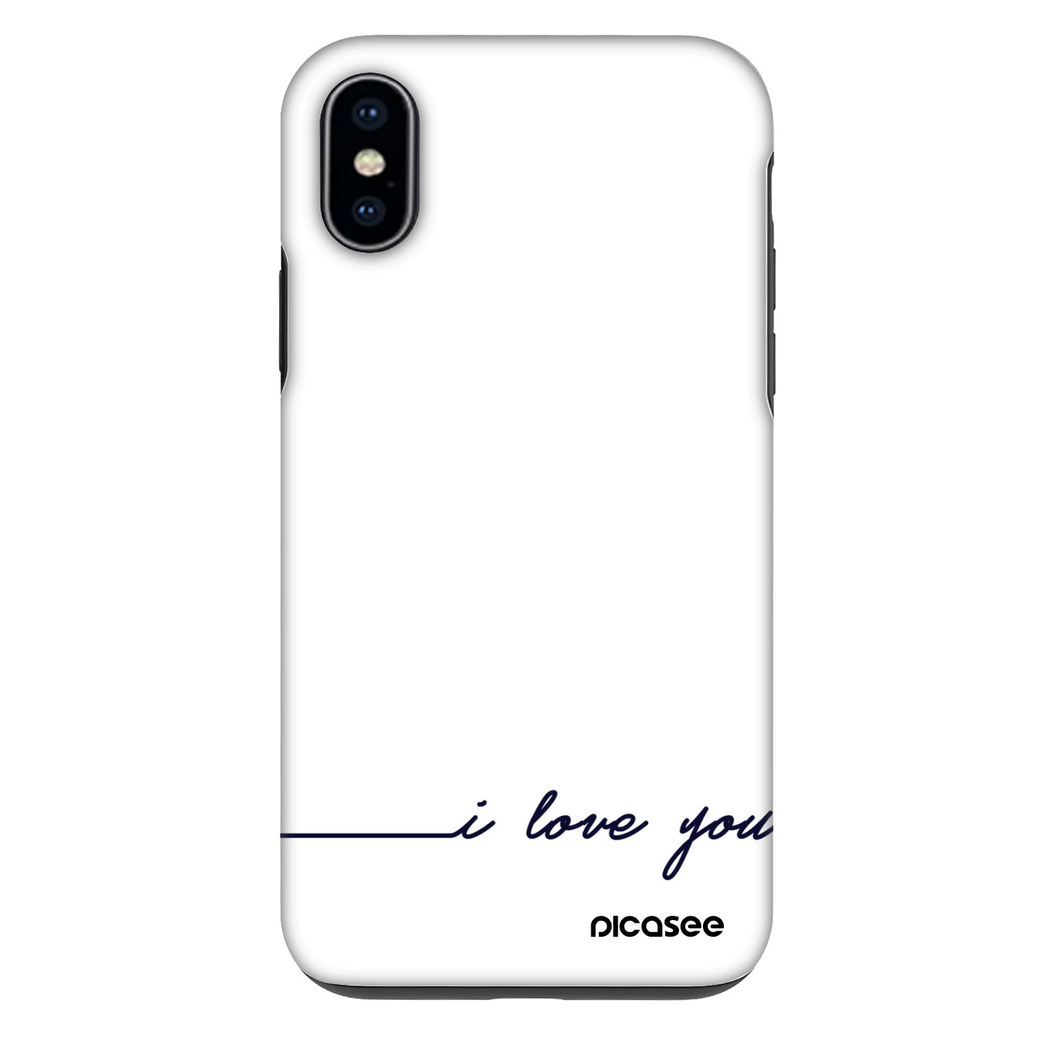 Picasee Fashion Case na Apple iPhone X/XS - I love you