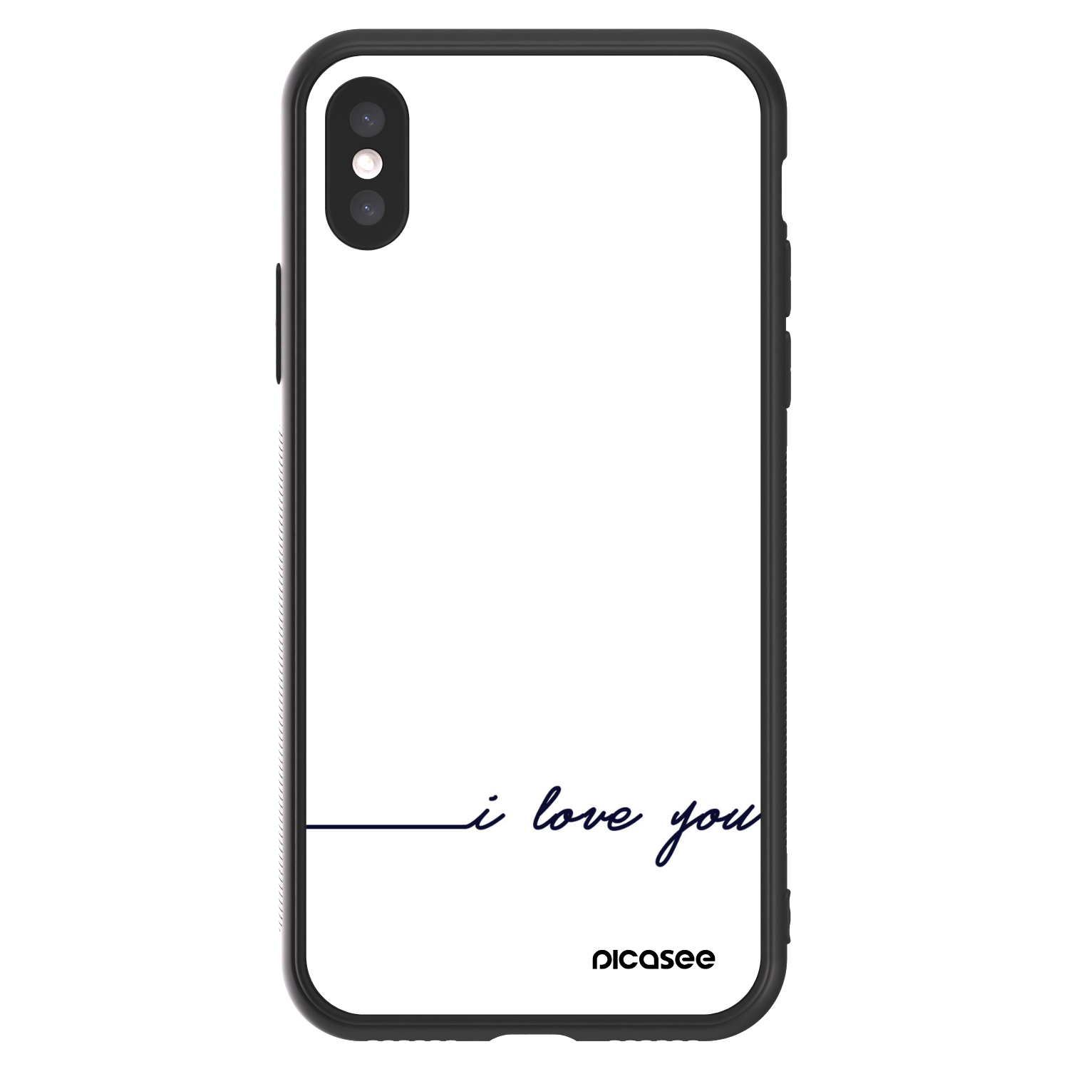 Picasee ULTIMATE CASE na Apple iPhone X/XS - I love you