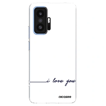 Picasee silikonowe przeźroczyste etui na Xiaomi 11T - I love you