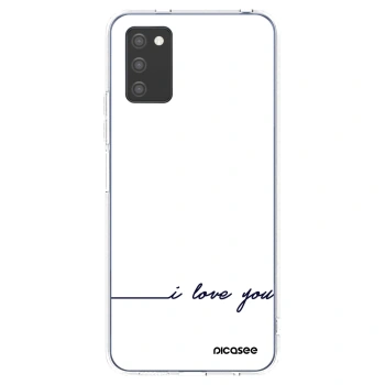 Etui na Samsung Galaxy A03s A037G - I love you