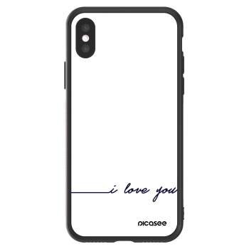 Picasee ULTIMATE CASE na Apple iPhone X/XS - I love you