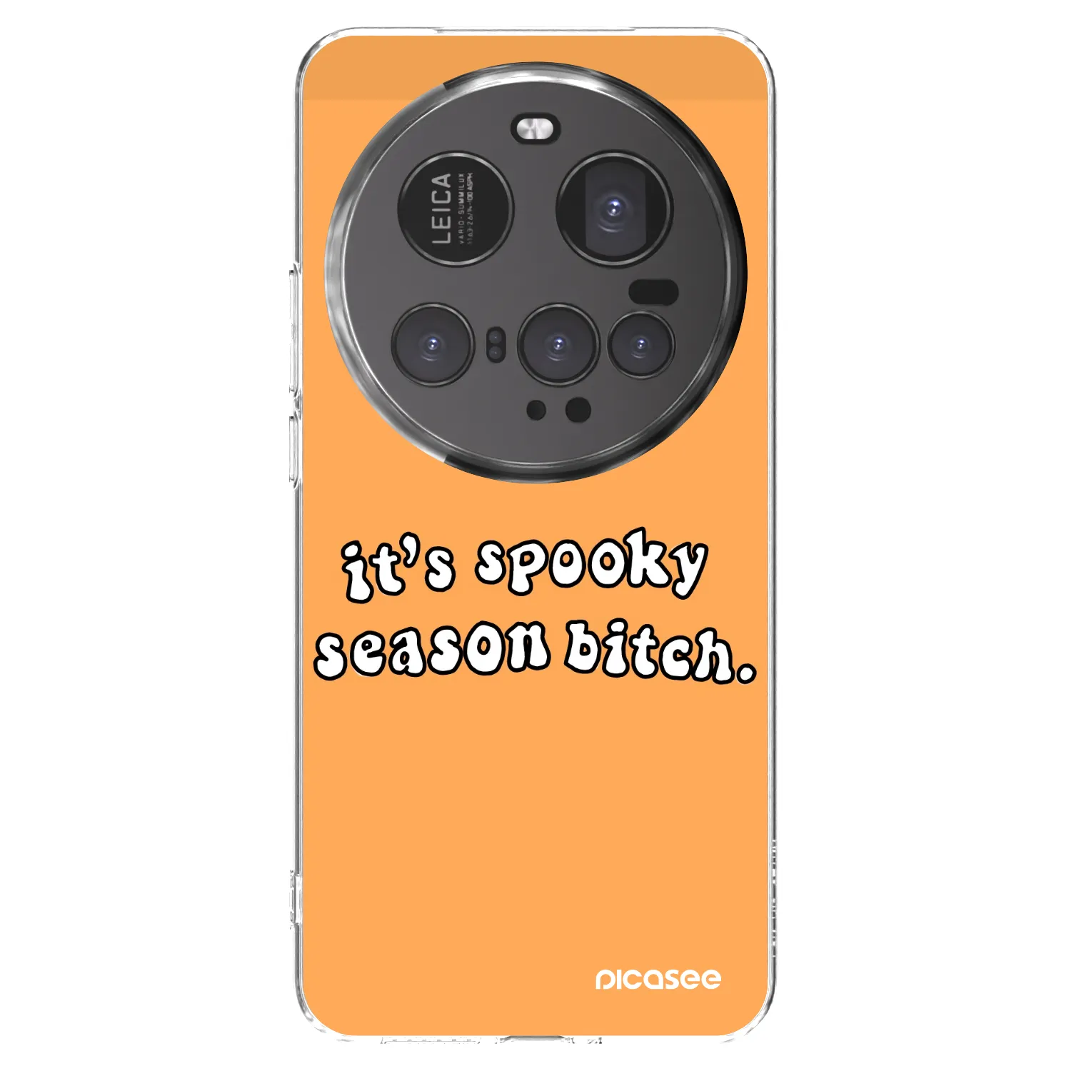 Picasee silikonowe przeźroczyste etui na Xiaomi 15 Ultra - Spooky season