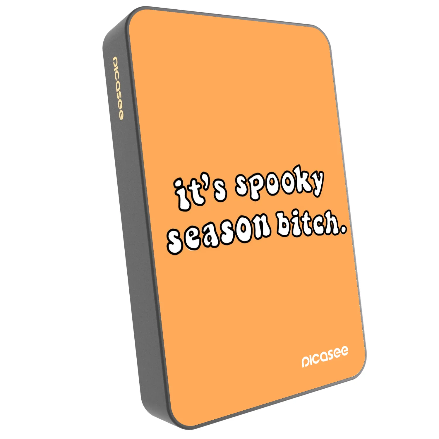 Picasee Powerbank z MagSafe 10 000 mAh Szary - Spooky season