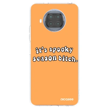 Picasee silikonowe przeźroczyste etui na Xiaomi Mi 10T Lite - Spooky season