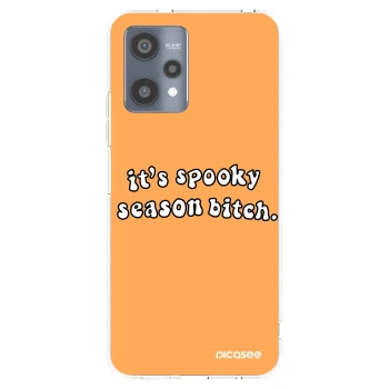 Picasee silikonowe przeźroczyste etui na Realme 9 Pro 5G - Spooky season