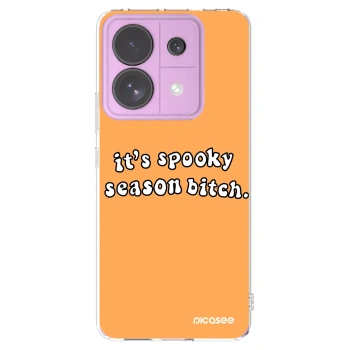 Picasee silikonowe przeźroczyste etui na Xiaomi Redmi Note 13 Pro 5G - Spooky season