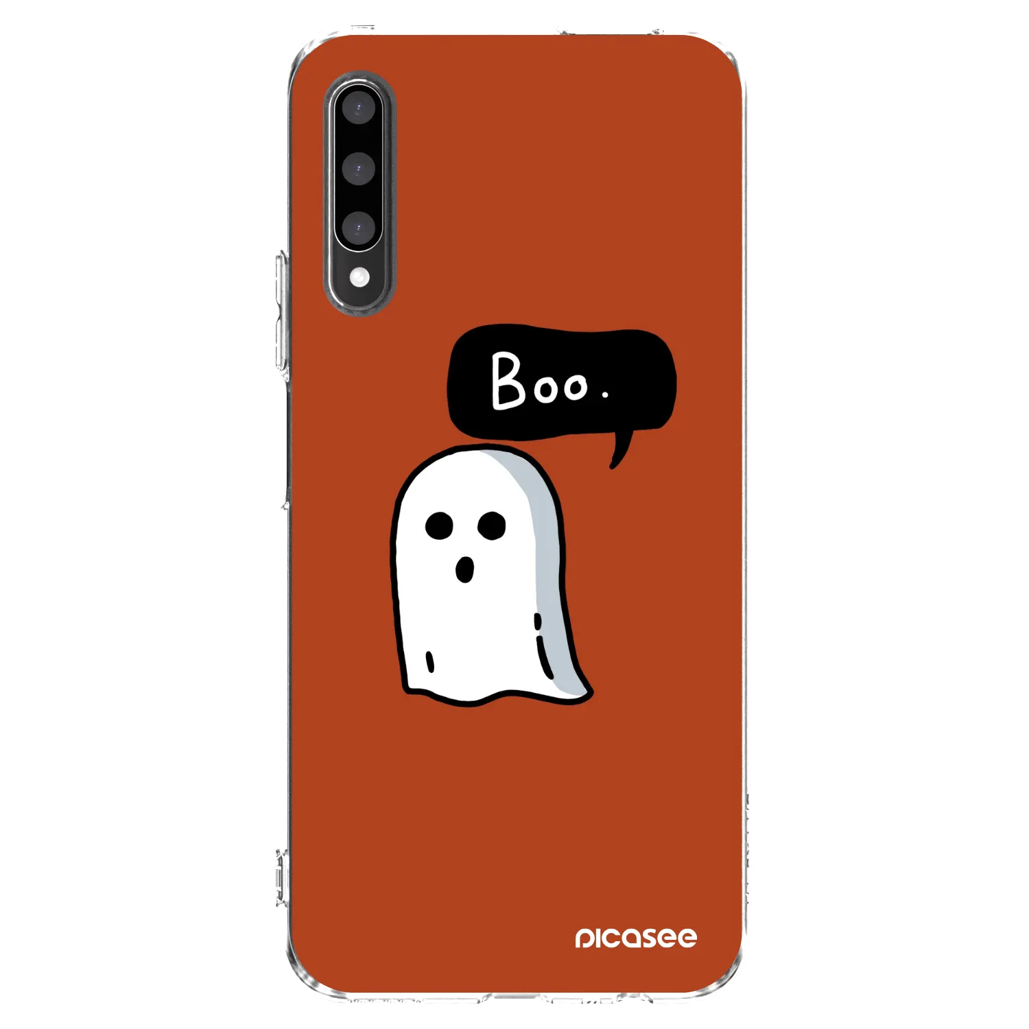 Picasee silikonowe przeźroczyste etui na Honor 9X Pro - Boo