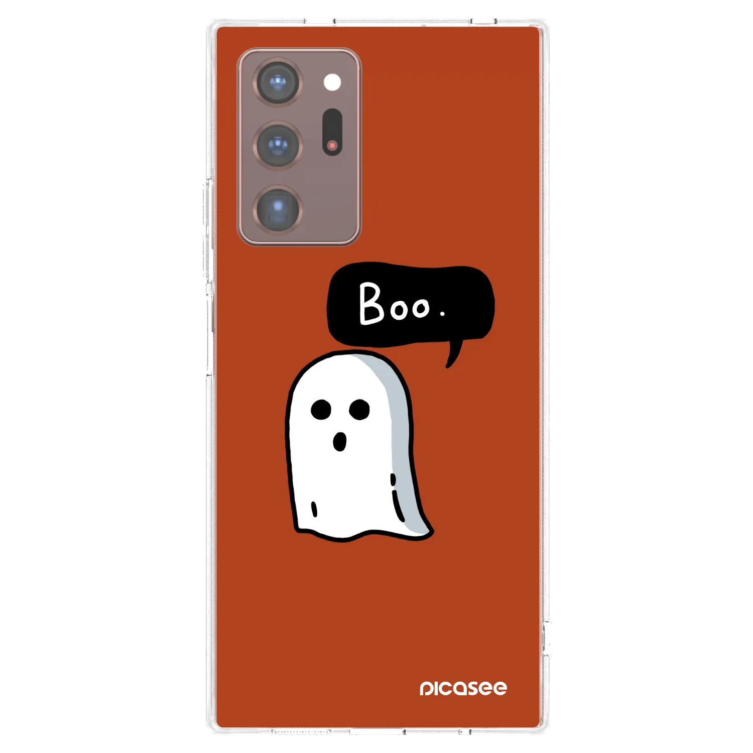 Picasee silikonowe przeźroczyste etui na Samsung Galaxy Note 20 Ultra - Boo